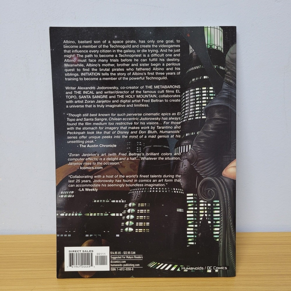 The Technopriests Book One Initiation Humanoids DC Comics Paperback Book Novel - Picture 4 of 8